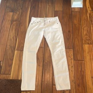 True religion white jeans